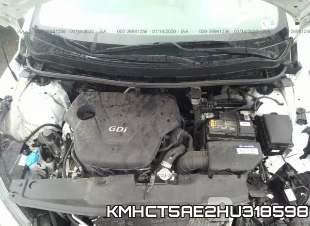 KMHCT5AE2HU318598 фото 2