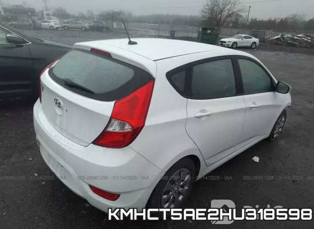 KMHCT5AE2HU318598 фото 4