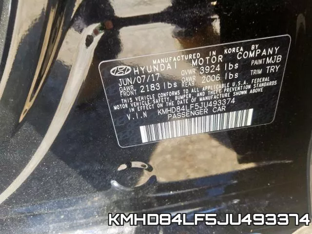 KMHD84LF5JU493374 фото 2