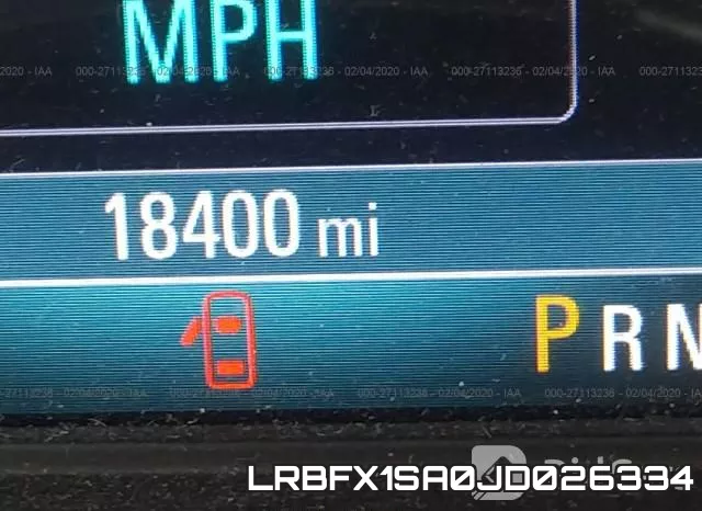 LRBFX1SA0JD026334 фото 7