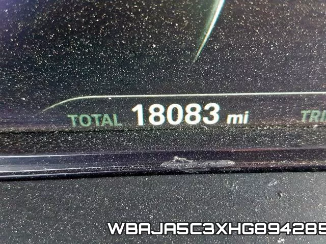 WBAJA5C3XHG894285 фото 5