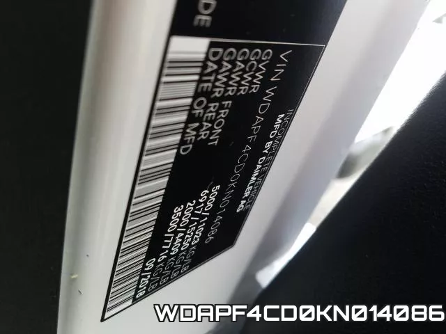 WDAPF4CD0KN014086 фото 2