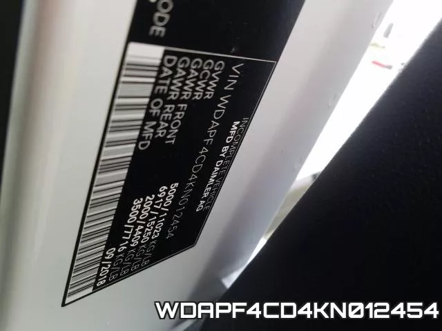 WDAPF4CD4KN012454 фото 2