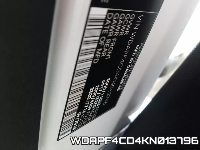 WDAPF4CD4KN013796 фото 2