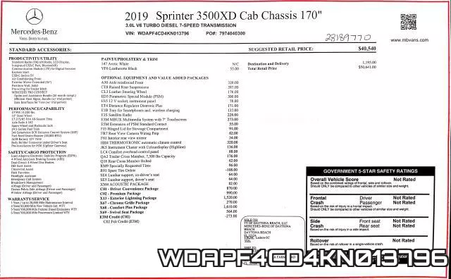 WDAPF4CD4KN013796 фото 8