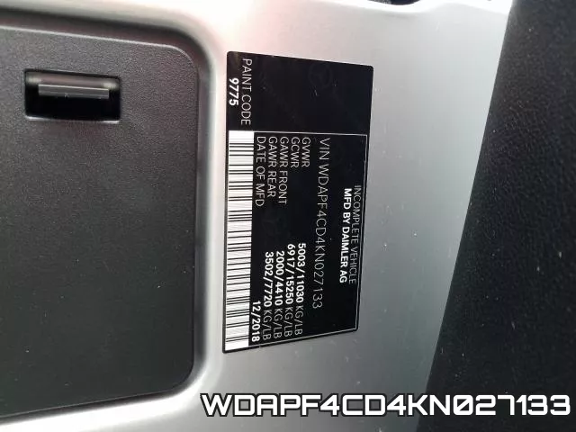 WDAPF4CD4KN027133 фото 2