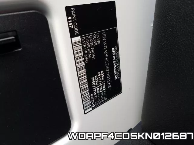 WDAPF4CD5KN012687 фото 2