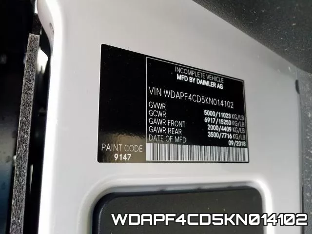 WDAPF4CD5KN014102 фото 2