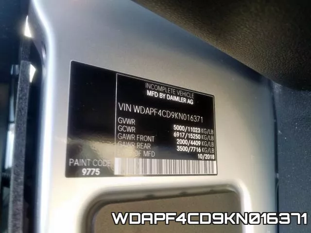 WDAPF4CD9KN016371 фото 2
