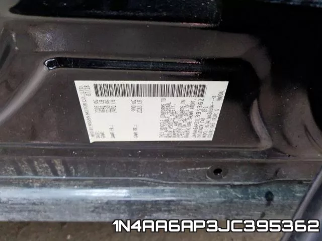 1N4AA6AP3JC395362 фото 2