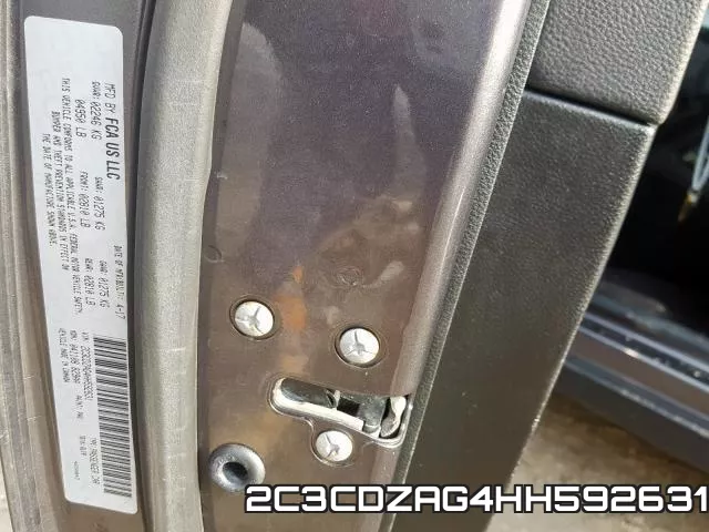 2C3CDZAG4HH592631 фото 2