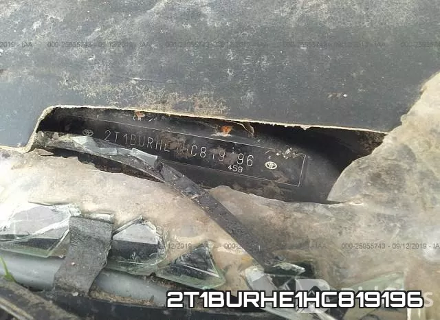 2T1BURHE1HC819196 фото 6