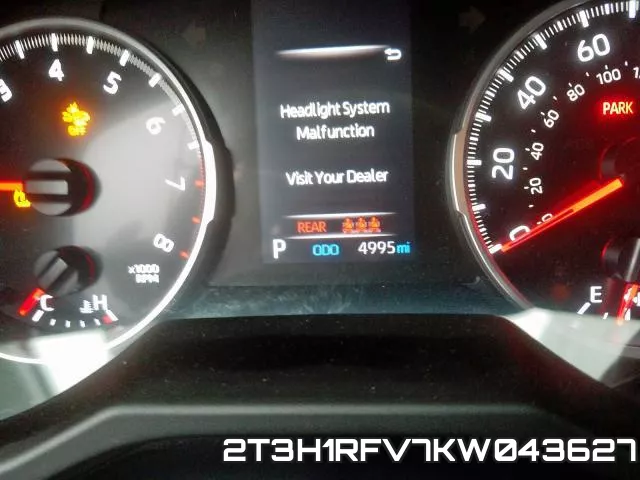 2T3H1RFV7KW043627 фото 5