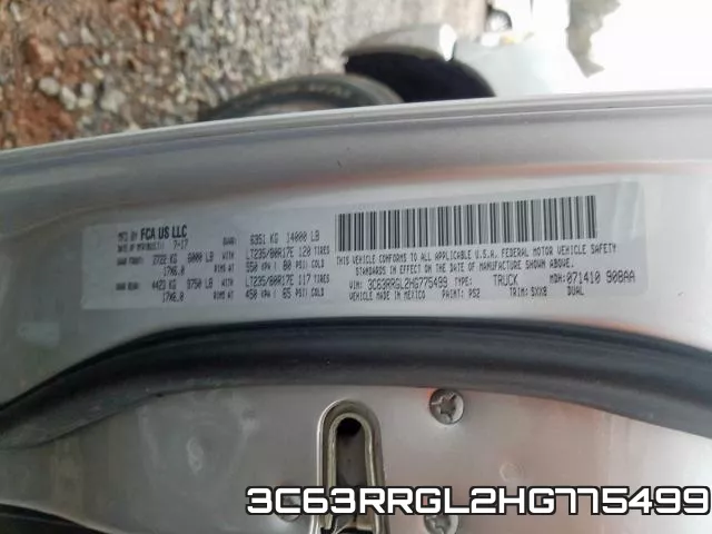 3C63RRGL2HG775499 фото 2
