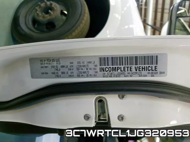 3C7WRTCL1JG320953 фото 2