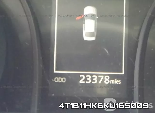 4T1B11HK6KU165009 фото 5