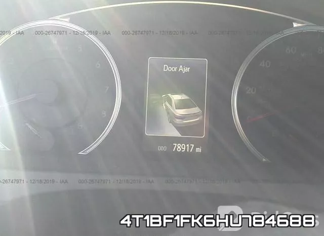 4T1BF1FK6HU784688 фото 4