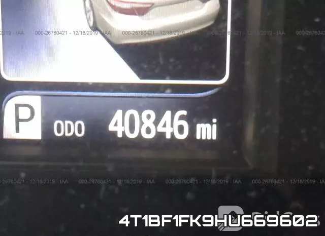 4T1BF1FK9HU669602 фото 5