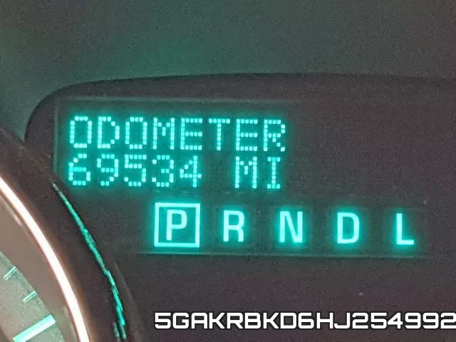 5GAKRBKD6HJ254992 фото 6