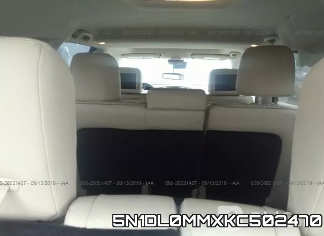 5N1DL0MMXKC502470 фото 4