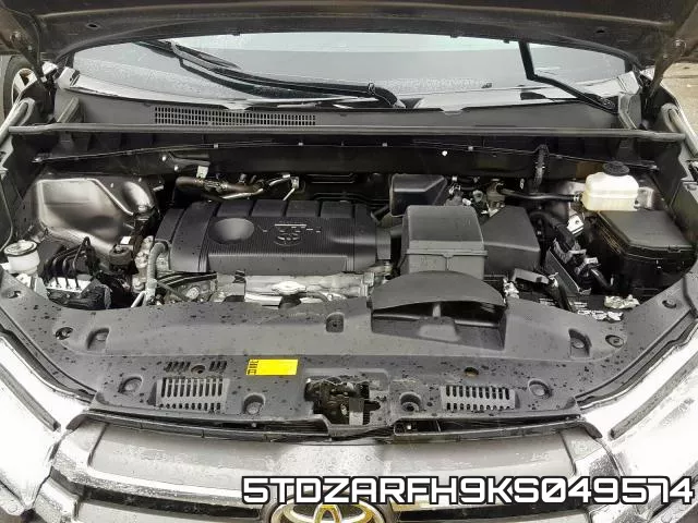 5TDZARFH9KS049574 фото 3