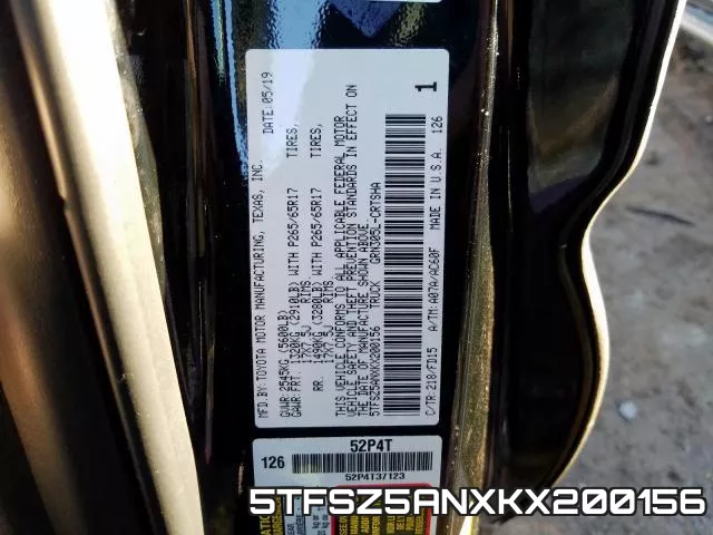 5TFSZ5ANXKX200156 фото 2