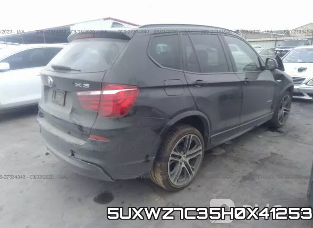 5UXWZ7C35H0X41253 фото 4
