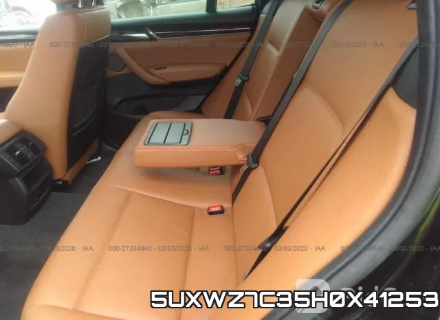 5UXWZ7C35H0X41253 фото 6