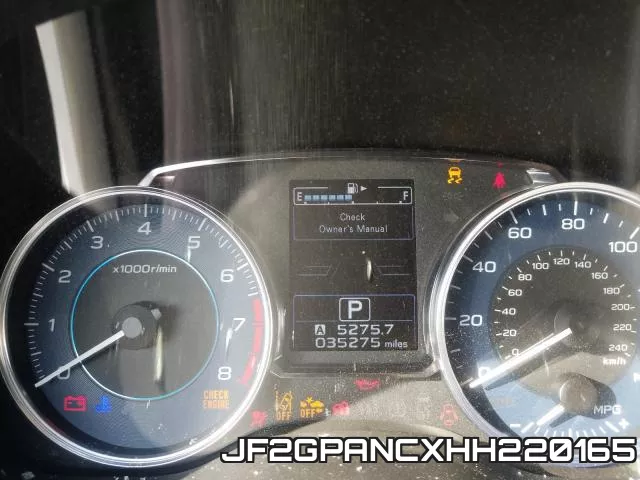 JF2GPANCXHH220165 фото 6