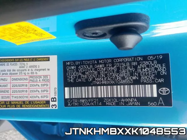 JTNKHMBXXK1048553 фото 2