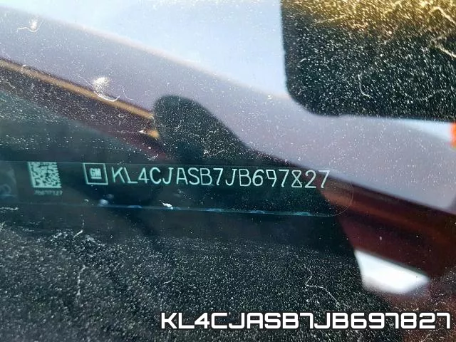 KL4CJASB7JB697827 фото 2