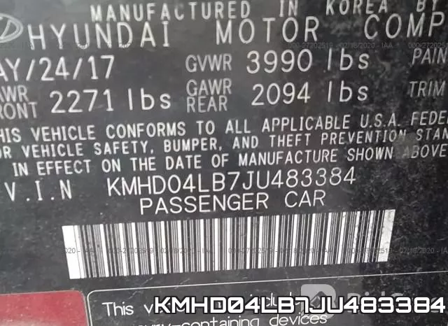KMHD04LB7JU483384 фото 8