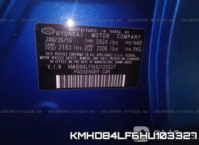 KMHD84LF6HU103327 фото 10