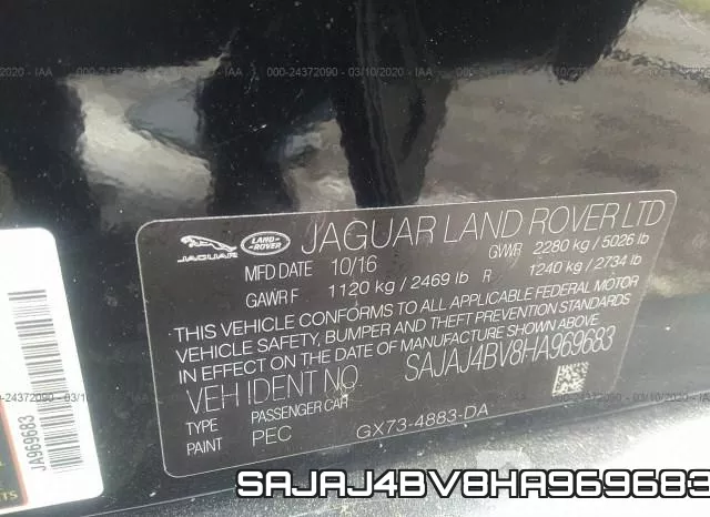 SAJAJ4BV8HA969683 фото 10