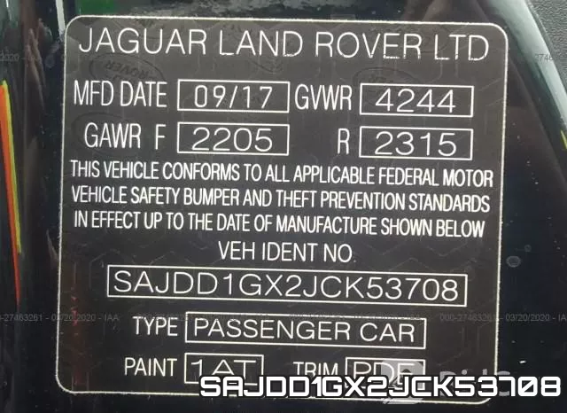 SAJDD1GX2JCK53708 фото 8