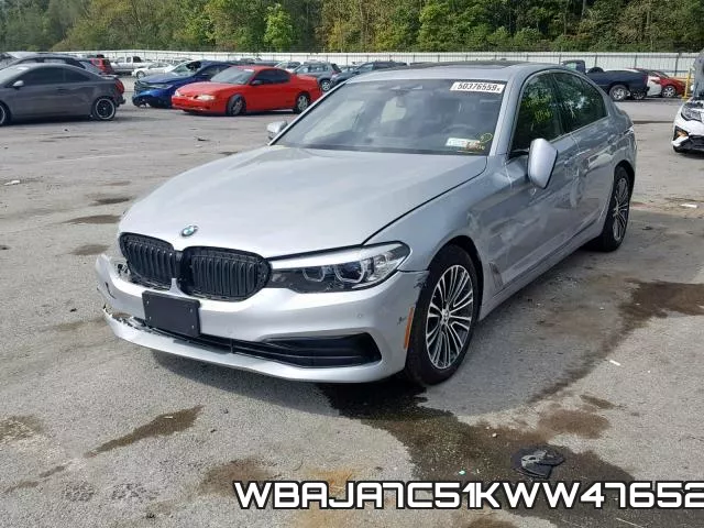 WBAJA7C51KWW47652 фото 3