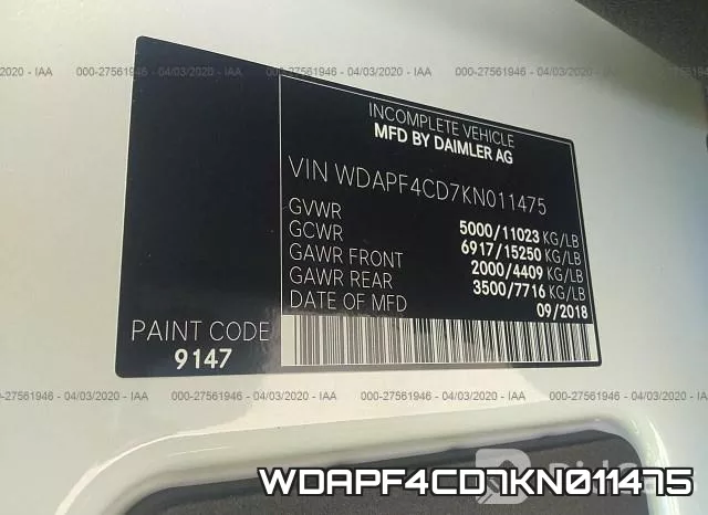 WDAPF4CD7KN011475 фото 10