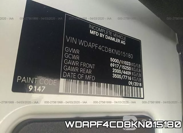 WDAPF4CD8KN015180 фото 10