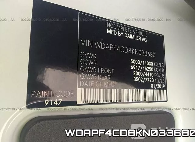 WDAPF4CD8KN033680 фото 10