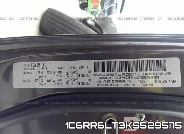 1C6RR6LT3KS529575 фото 10