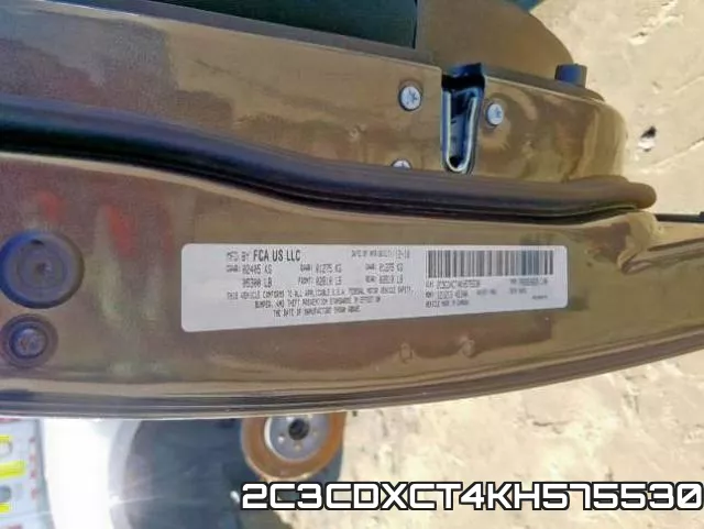 2C3CDXCT4KH575530 фото 2