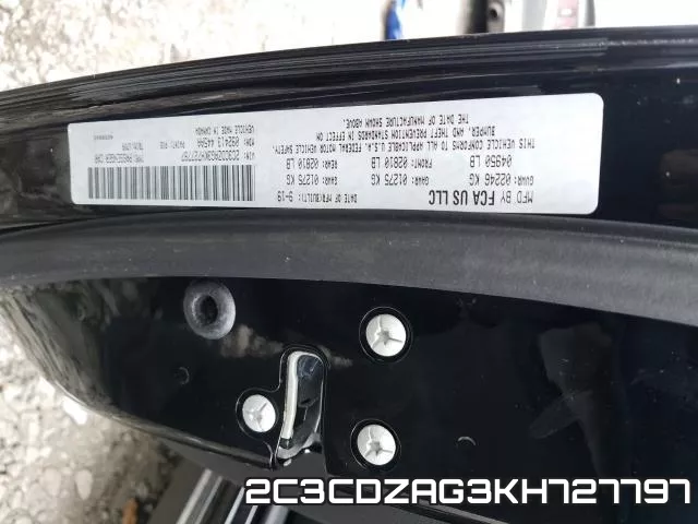 2C3CDZAG3KH727797 фото 2