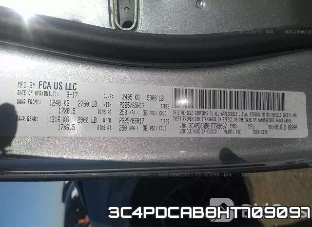 3C4PDCAB8HT709097 фото 9