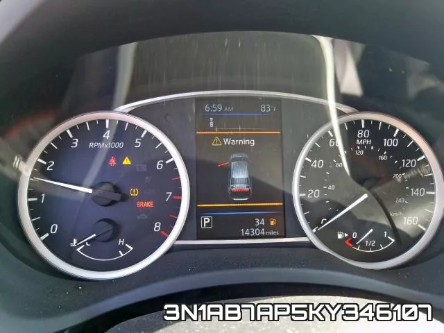 3N1AB7AP5KY346107 фото 3