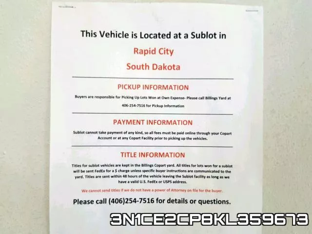 3N1CE2CP8KL359673 фото 10