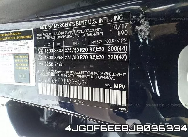 4JGDF6EE8JB036334 фото 2