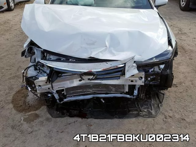 4T1B21FB8KU002314 фото 4