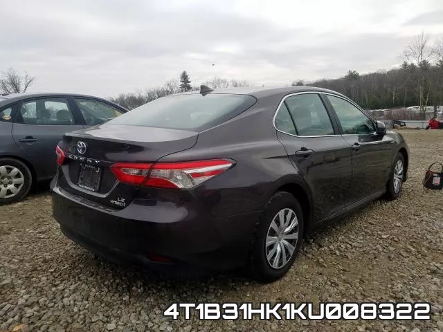 4T1B31HK1KU008322 фото 4