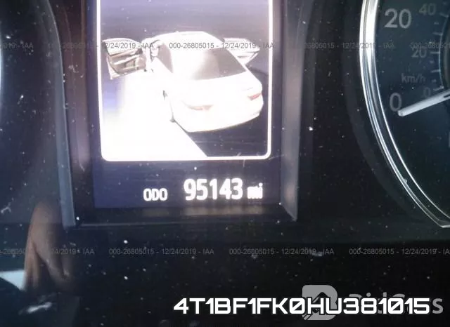 4T1BF1FK0HU381015 фото 6