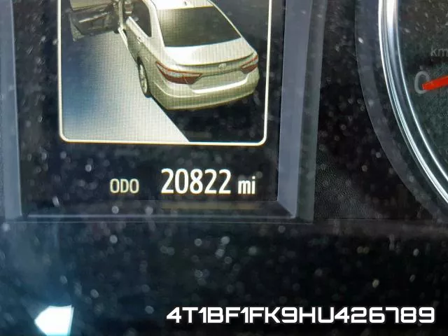 4T1BF1FK9HU426789 фото 8